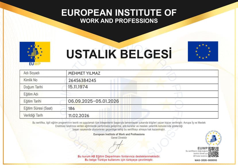 Uluslararası Akredite Sertifikasyon